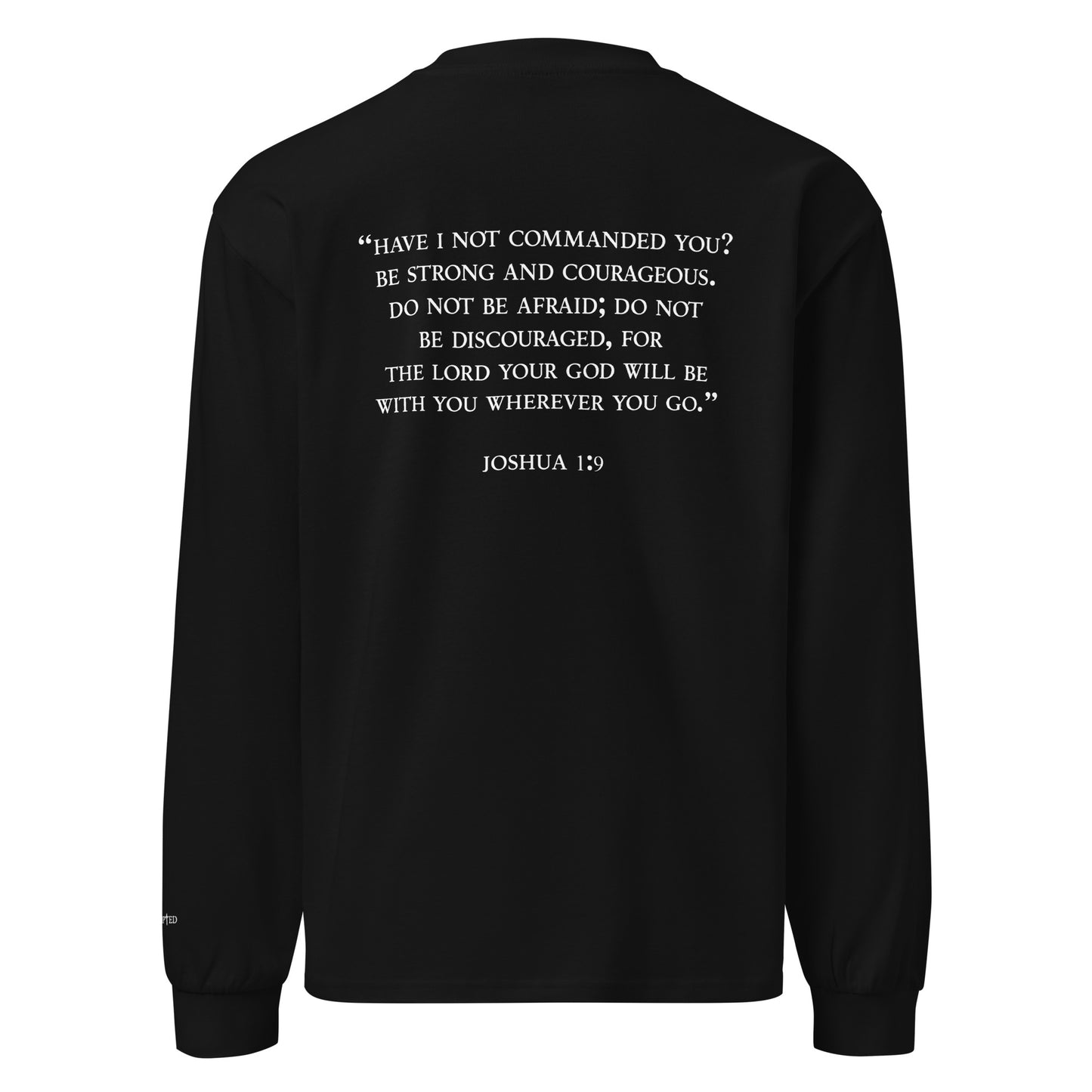 Courageous - Premium heavyweight long sleeve shirt